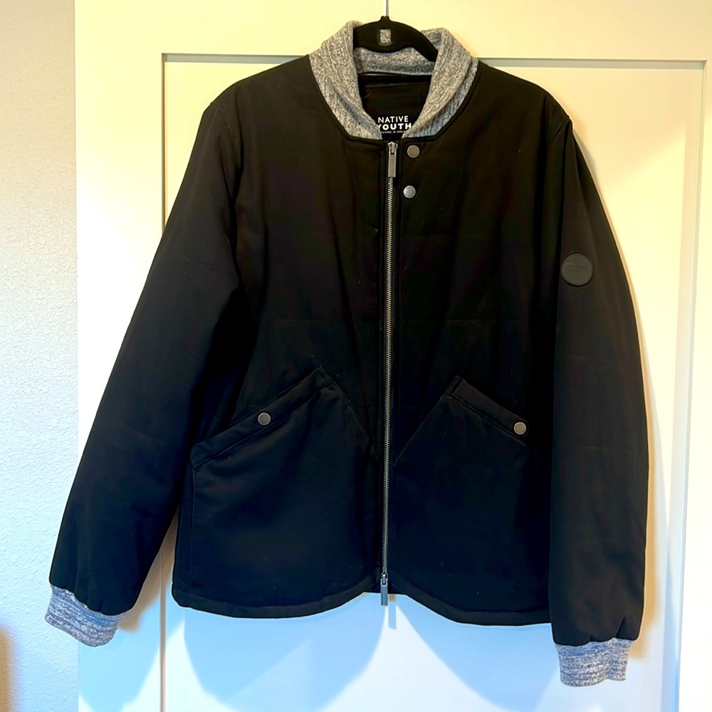 NATIVE YOUTH cotton bomber jacket